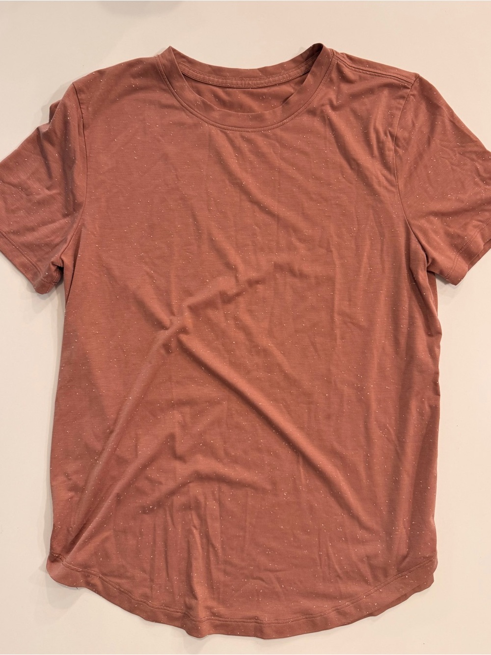 Lululemon Speckled Terracotta Short Sleeve Tee Size Small